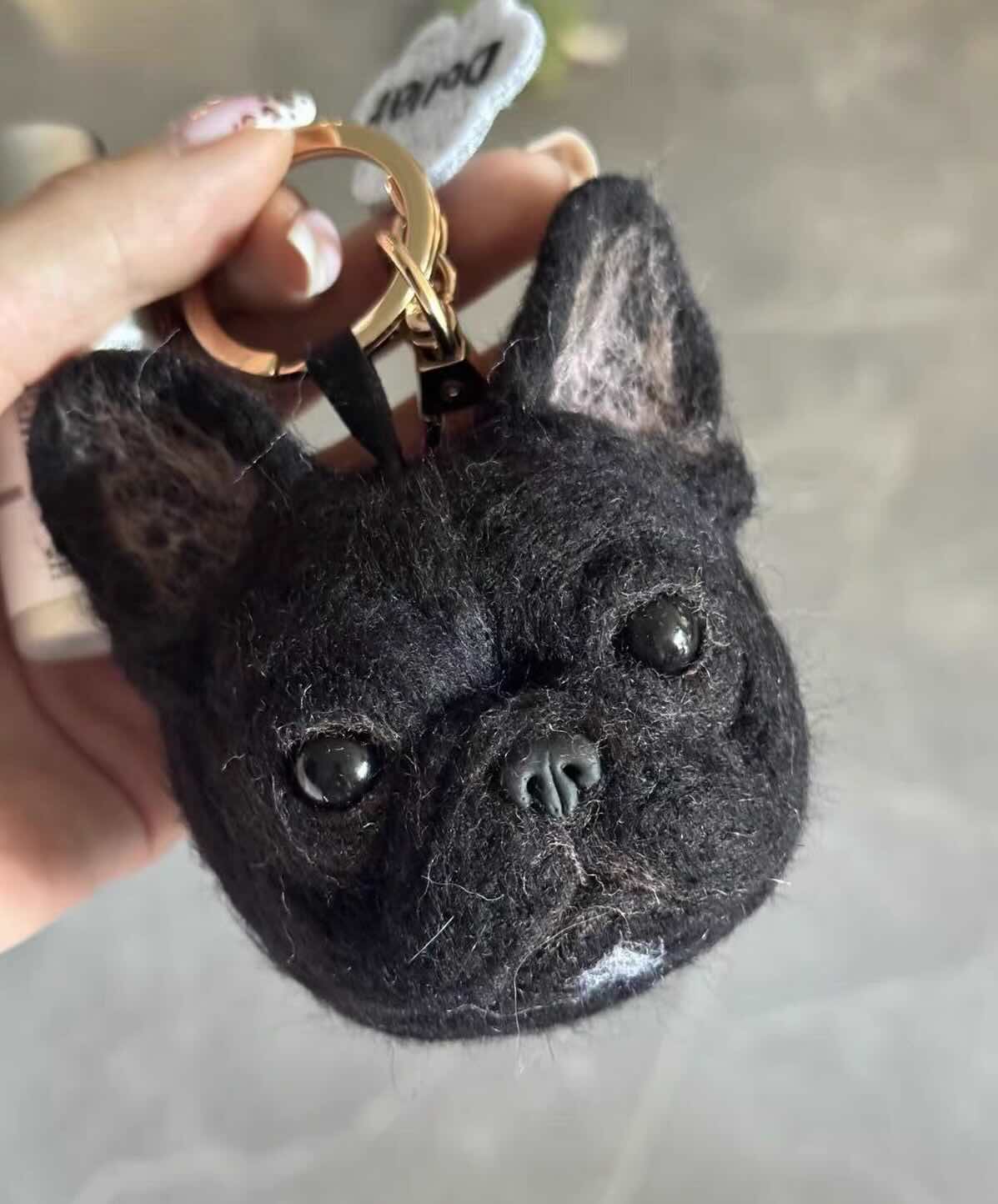 Custom Wool Portrait Charm